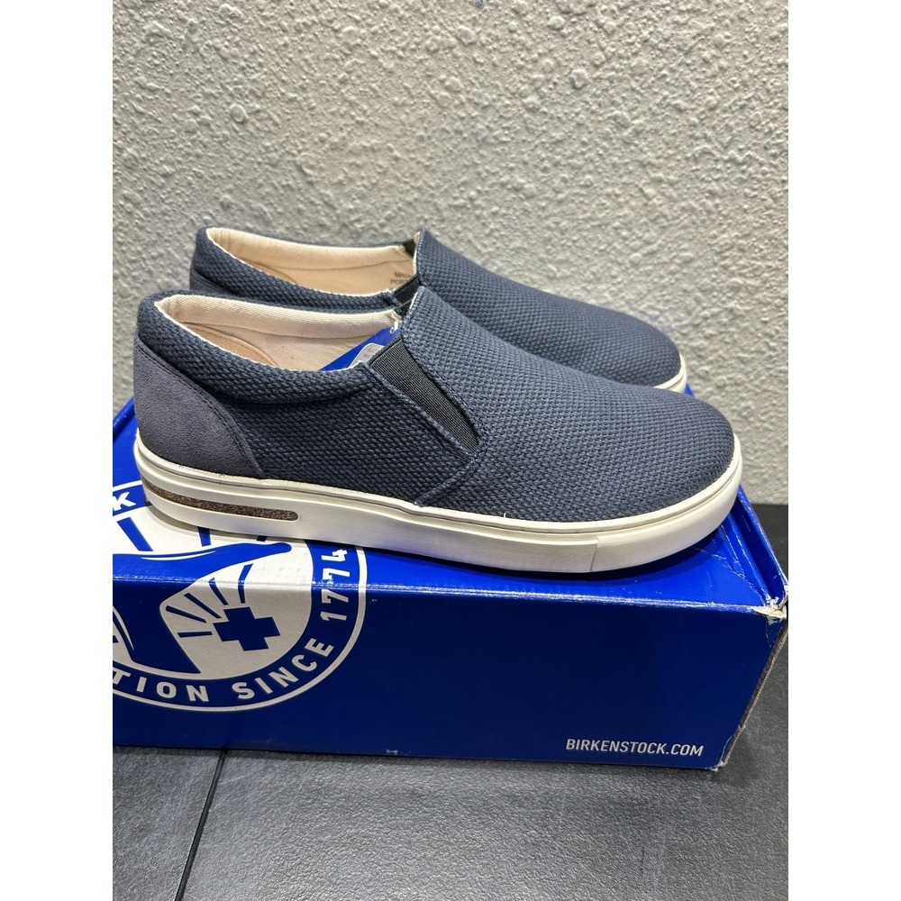 Birkenstock Oswego Textile Suede Midnight Blue EU 39 US L8 M6 Women‎ Mens - Picture 5 of 10